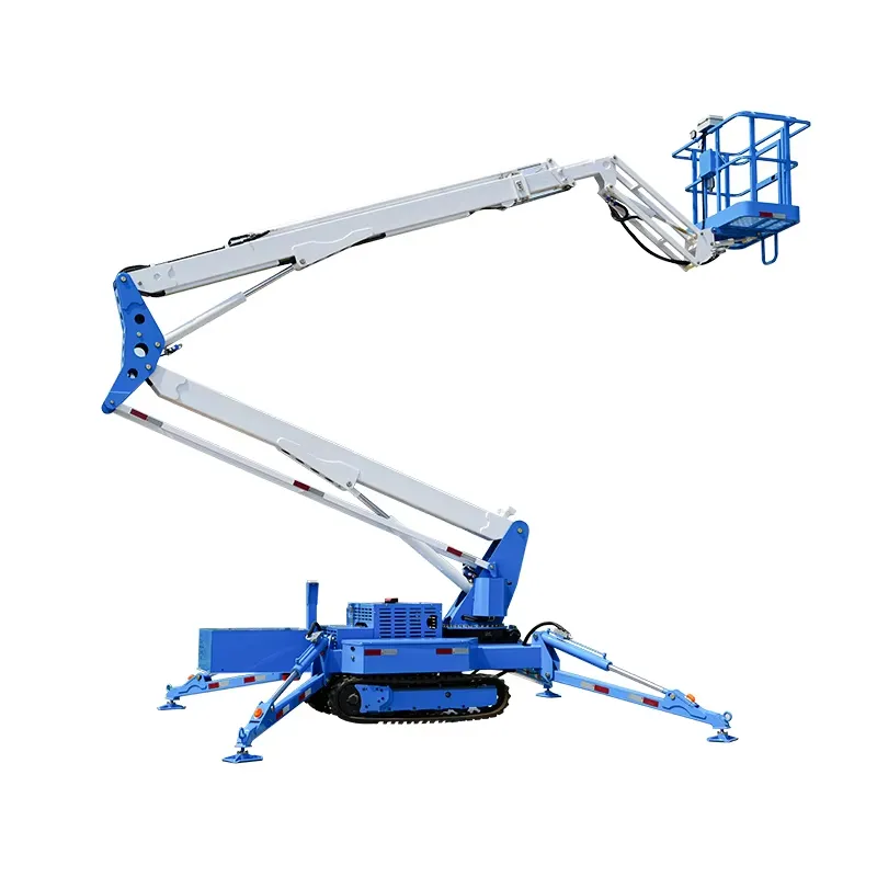 Compact Crawler Boom Lift - Piattaforma di Lavoro Aerea Cingolata Compatta