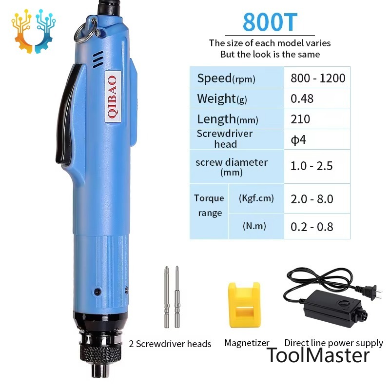 Tools Heavy Equipment - 【2026】Cacciavite Elettrico Automatico 800T, Trapano Manuale,
