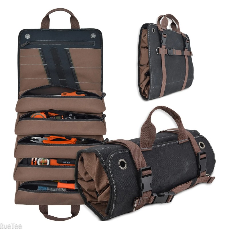 Heavy Equipment Operator - Borsa Porta Attrezzi Arrotolabile in Tela