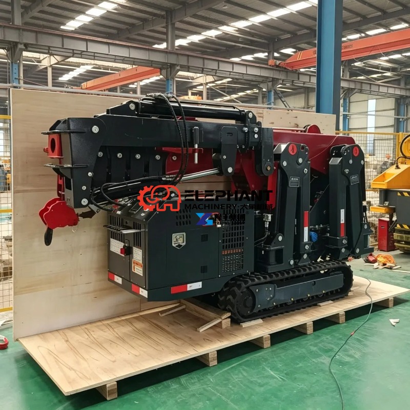 Compact Crawler Boom Lift - Grua idraulica compatta mini cingolata a