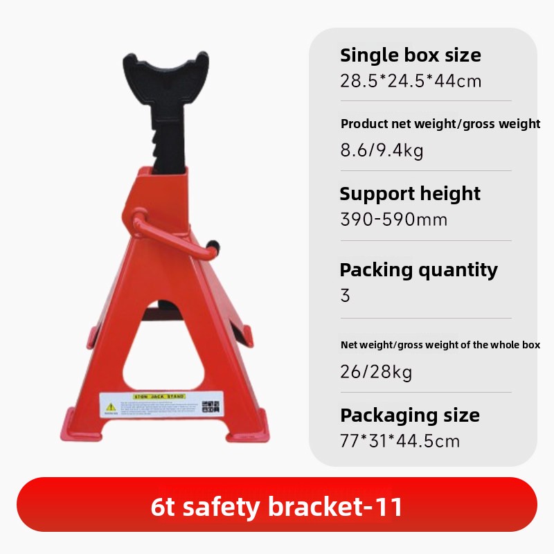 Heavy Equipment Jack Stands - Cavalletti di supporto per veicoli per