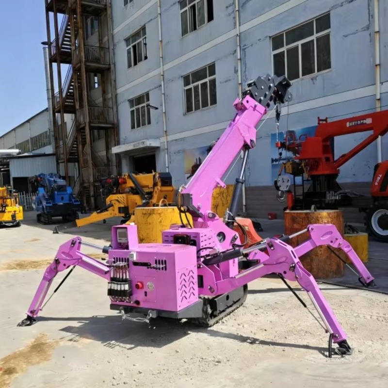 Compact Crawler Boom Lift - Grua cingolata a ragno telecomandata da