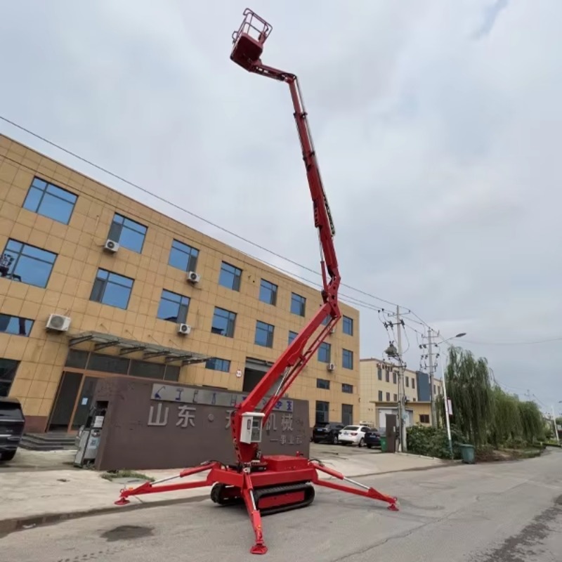 Compact Crawler Boom Lift - Piattaforma Elevatrice Compatta a Braccio Cingolato