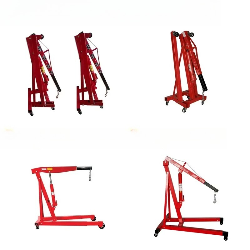 Heavy Equipment Jack Stands - Gru idraulica portatile da 1T per
