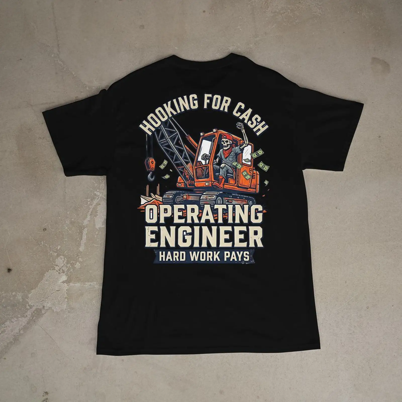 Heavy Equipment Engineer - T-shirt da Ingegnere Operativo con stampa