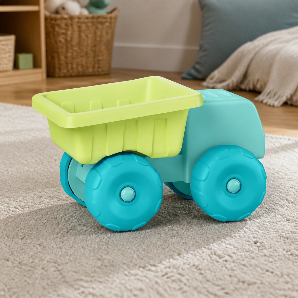 Dump Truck Toy - Camion Ribaltabile Giocattolo da Spiaggia in