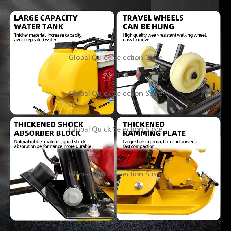 Piastra Vibrante Diesel da 6.5 - Plate Compactor Vibrator recensione e prezzo