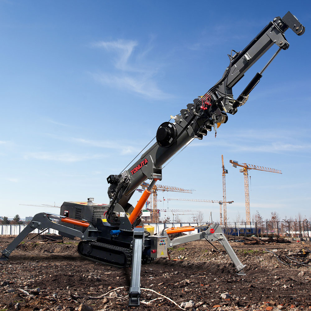 Gru a ragno compatta personali - Compact Crawler Boom Lift recensione e prezzo