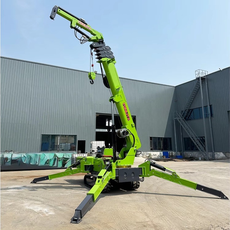 Mini Gru Cingolata Compatta a  - Compact Crawler Boom Lift recensione e prezzo