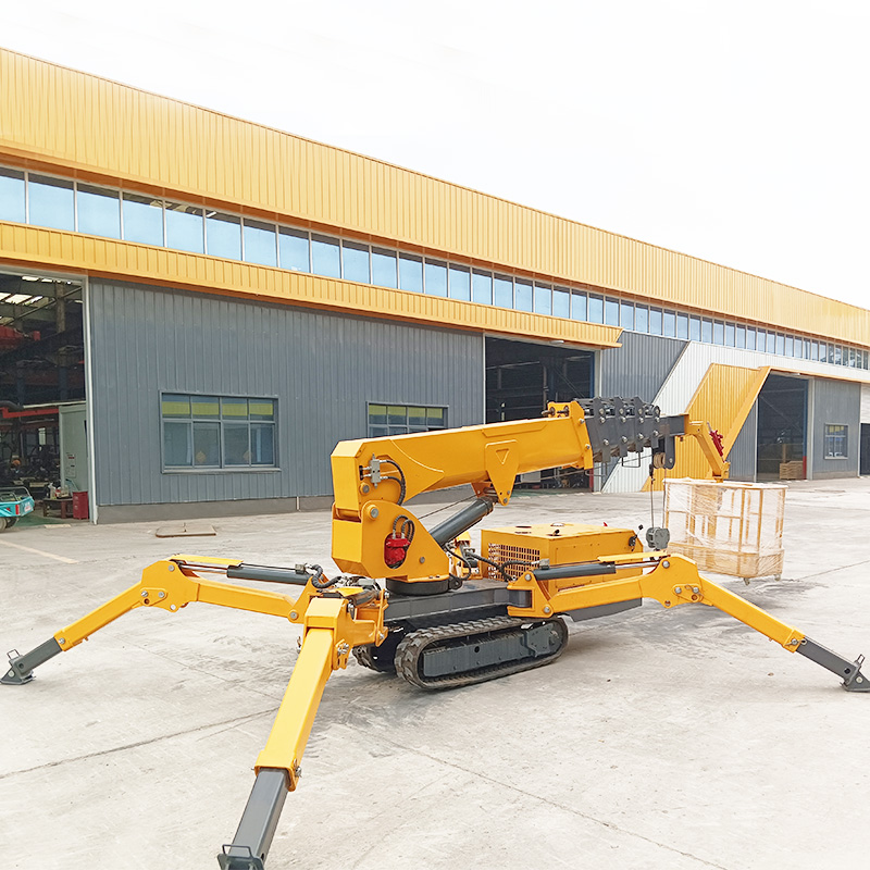 Gru idraulica a ragno 7T, mini - Compact Crawler Boom Lift recensione e prezzo