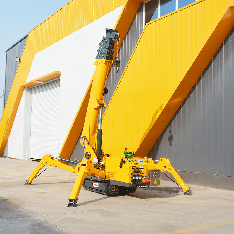 Gru idraulica a ragno 7T, mini - Compact Crawler Boom Lift recensione e prezzo