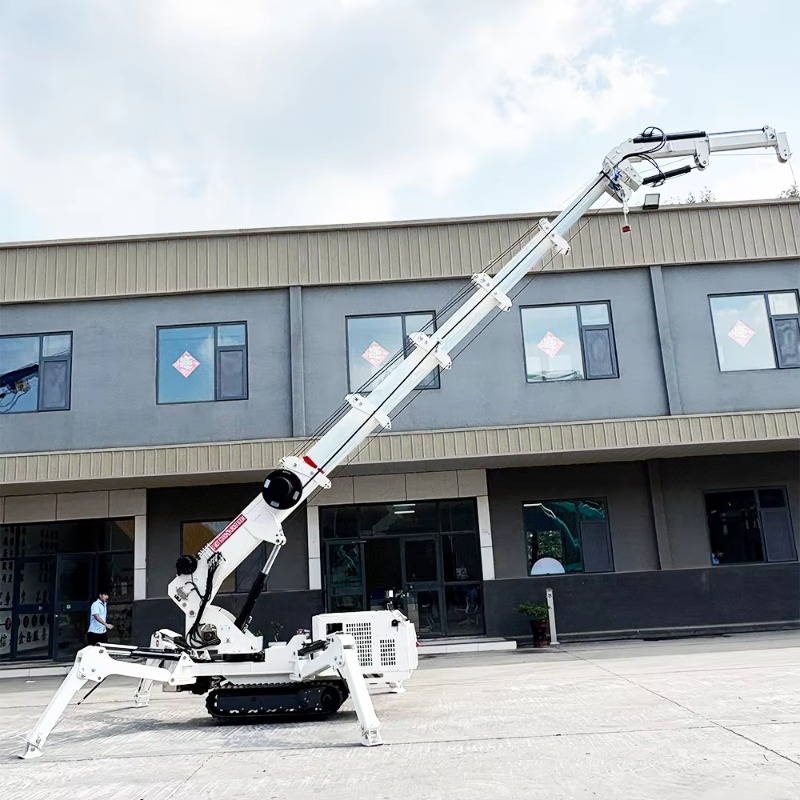 Mini Gru Compatta a Ragno con  - Compact Crawler Boom Lift recensione e prezzo