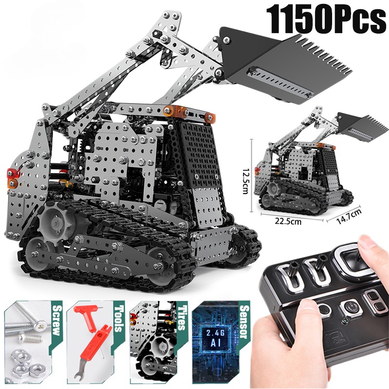 2.4G 10CH RC dumper cingolato  - Dump Truck Toy recensione e prezzo