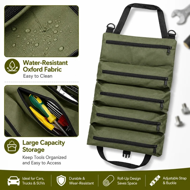 Borsa Porta Attrezzi Avvolgibi - Heavy Equipment Operator recensione e prezzo