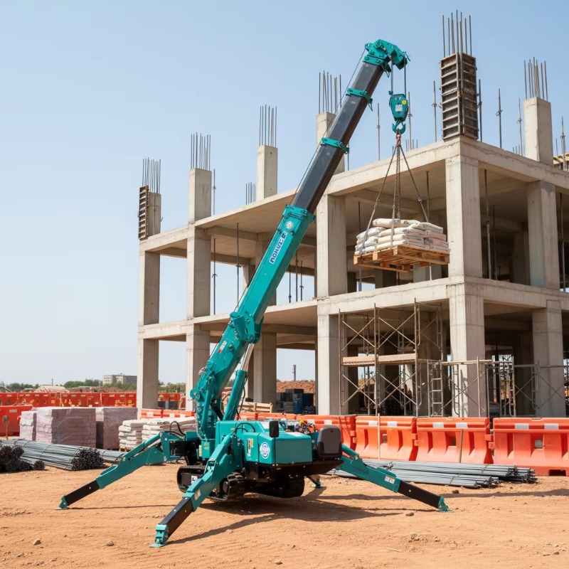 Gru a ragno compatta cingolata - Compact Crawler Boom Lift recensione e prezzo