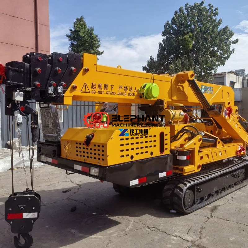 Grua cingolata compatta a ragn - Compact Crawler Boom Lift recensione e prezzo