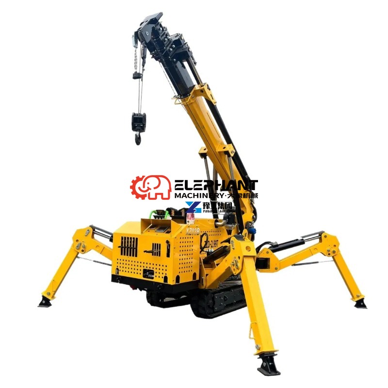 Grua cingolata compatta a ragn - Compact Crawler Boom Lift recensione e prezzo