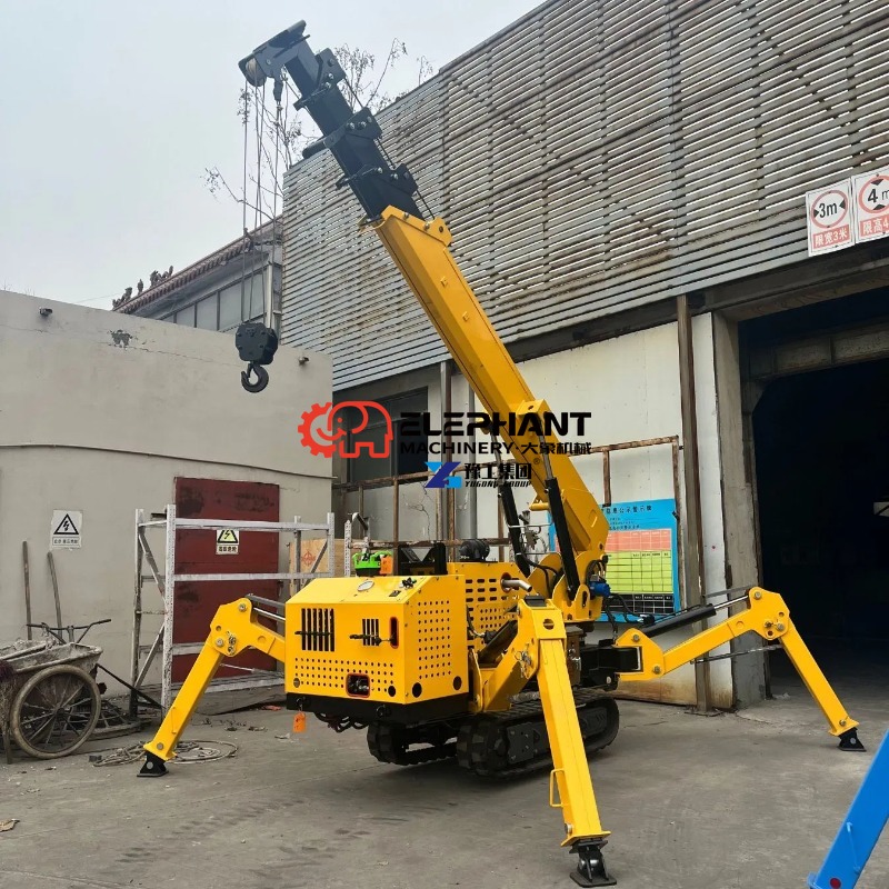 Grua cingolata compatta a ragn - Compact Crawler Boom Lift recensione e prezzo