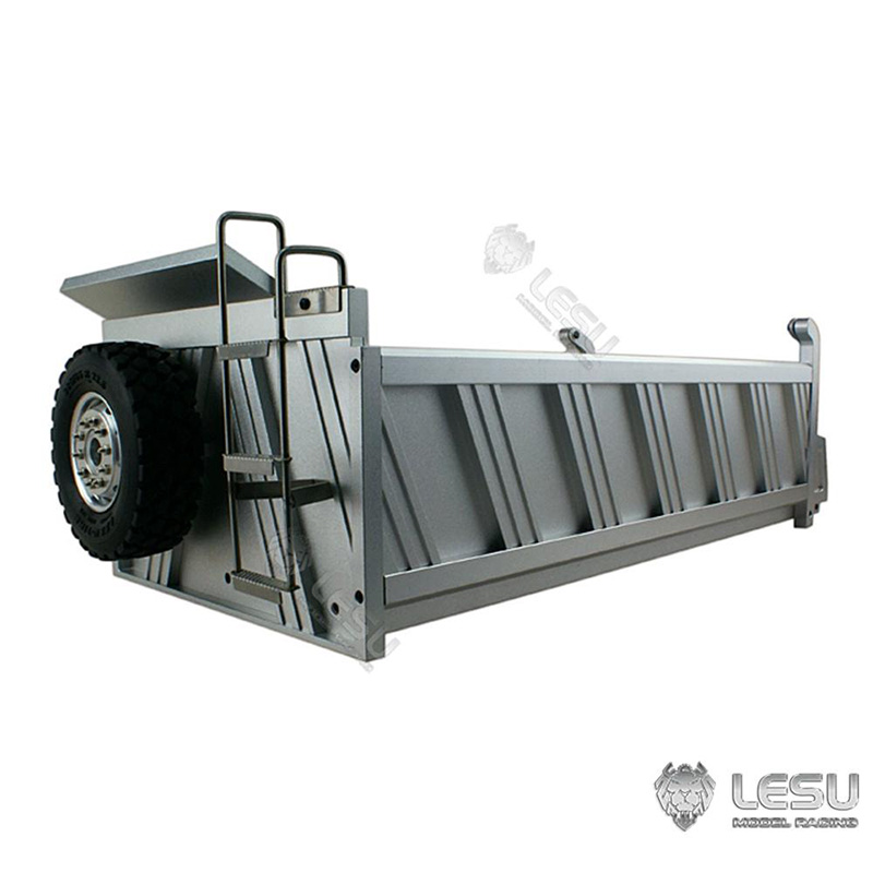 Lesu 1/14 camion Tamiya 6X6 se - Dump Truck Toy recensione e prezzo