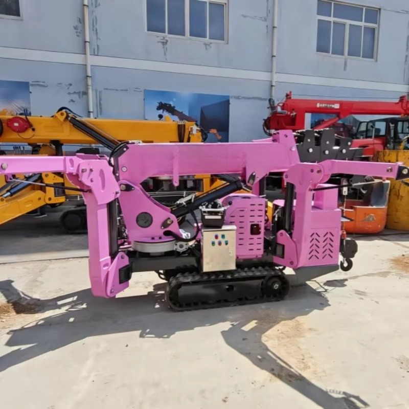 Grua cingolata a ragno telecom - Compact Crawler Boom Lift recensione e prezzo