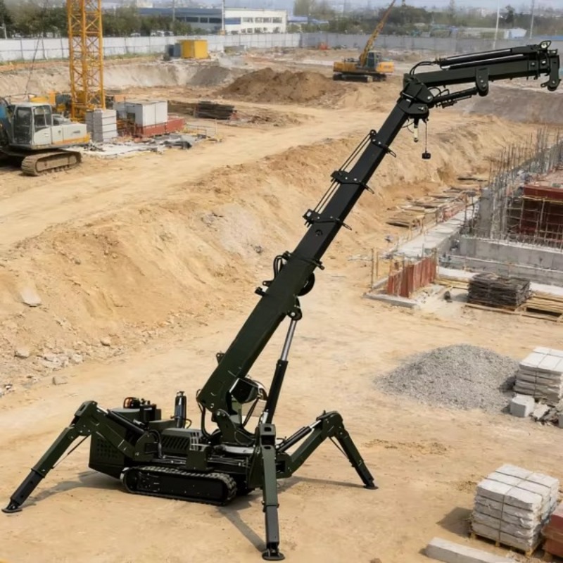 Grua cingolata a ragno telecom - Compact Crawler Boom Lift recensione e prezzo